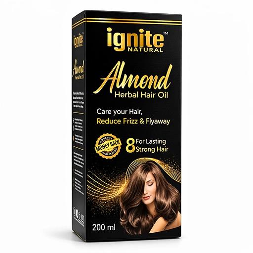 Ignite Almond Herbal Hair Oil-200ml