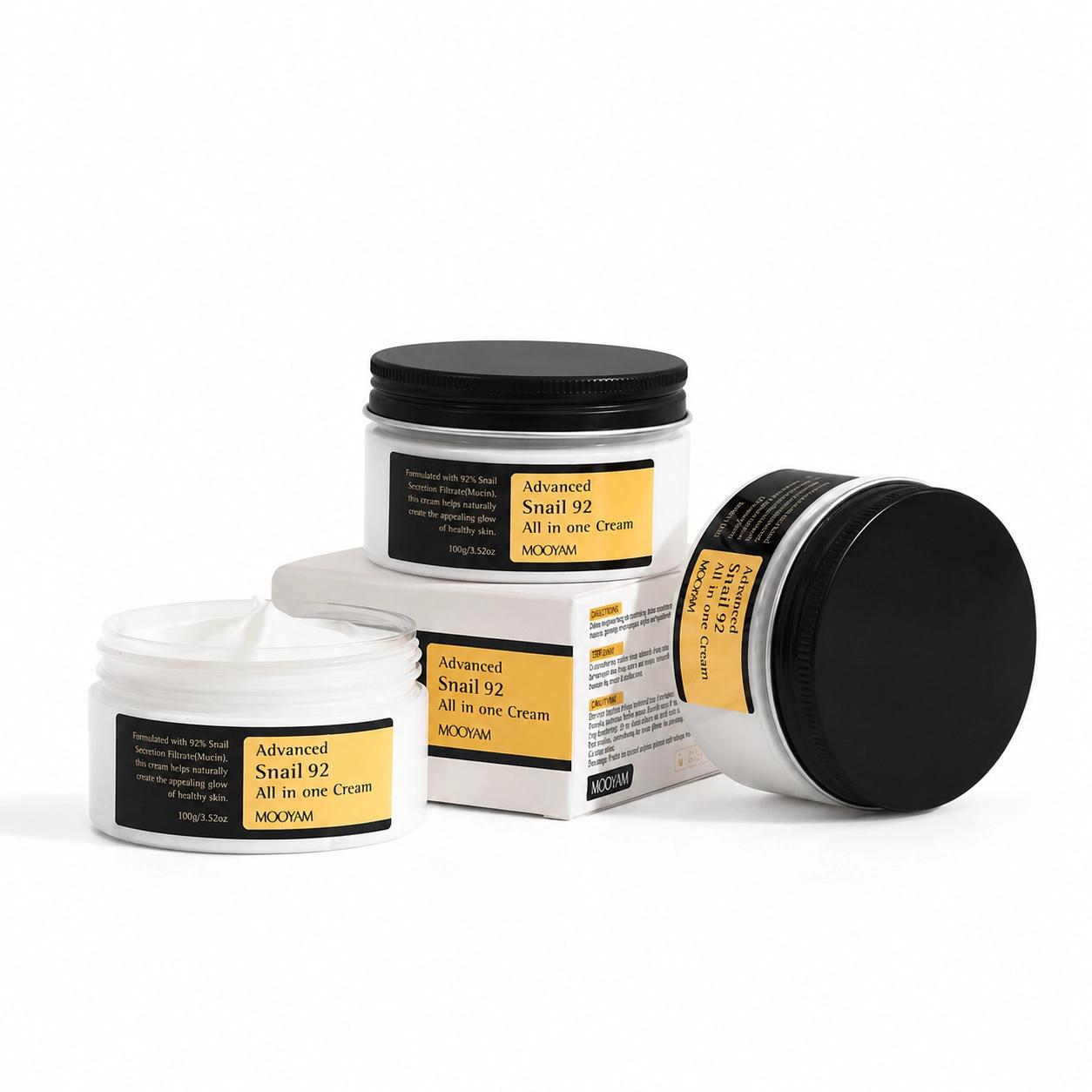 Mooyam Advanced Snail 92 All In One Moisturizer Cream 100gm