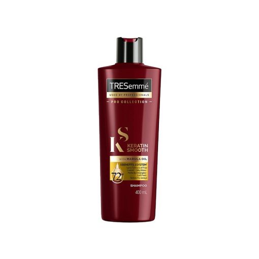TRESemmè Keratin Smooth System helps you to achieve silky smooth hair that’s still full of natural movement Formulated with Keratin and Marula Oil,you can still enjoy 5 benefits in 1 system Use to fight frizz, detangle knots, boost shine, add softness and tame flyaways This professional-quality conditioner nourishes and smoothes each strand Tame frizz whilst keeping your hair's natural movement with TRESemmè Keratin Smooth Conditioner Follow up with TRESemmè Keratin Smooth Shine Serum for a professional-quality, polished look. Imported From  U.K.