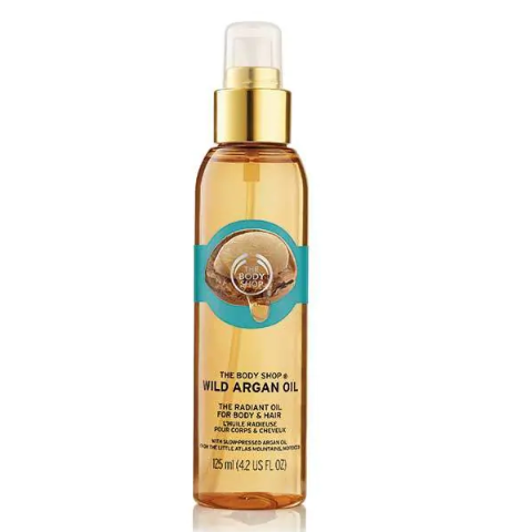 The Body Shop Wild Argan Oil The Radiant Oil For Body & Hair 125ml |   - Makeup & Cosmetics Shop in Bangladesh