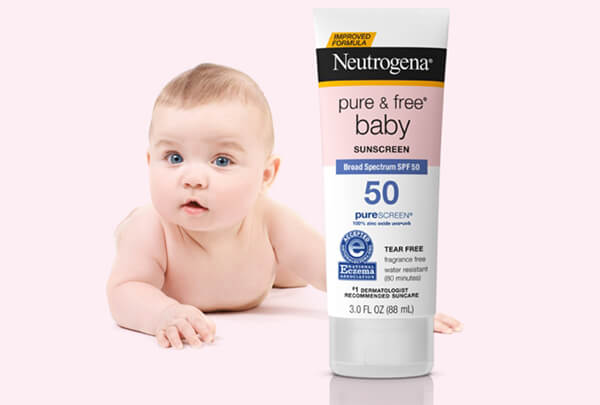 Neutrogena Pure And Free Baby Sunscreen Broad Spectrum SPF50 | - Makeup & Cosmetics Shop in Bangladesh