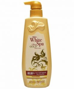Mistine white spa swiss gold serum lotion. Tribute skin. Fine gold and nutrients. Serum lotion concentrated formula. To deal with skin wrinkle problemgiving your skin a bright spot , with values of pure swiss gold. 99. 99%. Enriched extract of caviar. To deliver intense skin glow like gold and rejuvenation back again gold swiss. Was 99. 99% pure gold. Considered a precious gold. High purity and very popular so to extract the nutrients your skin with quality skin the best. Keeps skin looking youthful reduce fine lines fade. And deliver flawless skin glow like gold by nature. With values of 99. 99% pure gold swiss caviar extract combined. To deliver intense skin glow like gold. Rejuvenation and back again. Swiss gold is 99. 99% pure gold, as gold is considered precious. And high purity. Therefore, the extraction of the skin with nutrients. Into the skin. Help keep skin looking young