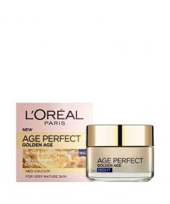 L'Oréal laboratories introduces L'Oreal Paris Age Perfect Golden Age Rich Refortifying Cream. The L'Oréal laboratories have developed L'Oreal Paris Age Perfect Golden Age Rich Refortifying Cream with Neo-Calcium and SPF 15. With age, beyond skin slackening, natural calcium levels in the skin become depleted. The skin loses its density, becoming thinner and more fragile. Discover Age Perfect Rich Re-fortifying Cream specifically formulated for very mature skin. Also thanks to SPF 15, the skin is protected against the negative effects of UV rays and causes of sagging. Visible Results with L'Oreal Paris Age Perfect Golden Age Rich Refortifying Cream: -Instantly hydrated, skin feels comfortable and smoother, without feeling tight; -Day after day, the skin regains its natural radiance and softness; -The facial contours look more defined.