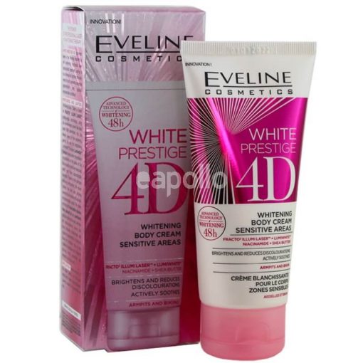 EVELINE White Prestige 4D Whitening Body Cream Sensitive Areas