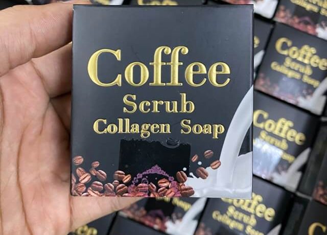 COFFEE SCRUB COLLAGEN SOAP